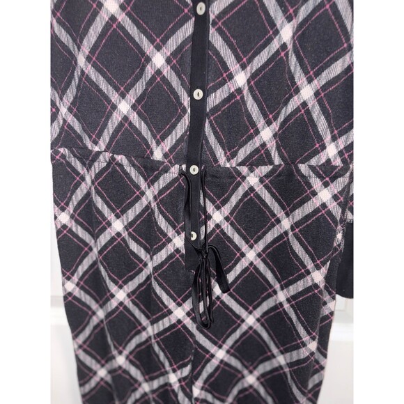 Victoria’s Secret argyle thermal onesie pajamas size M GUC - Picture 6 of 9